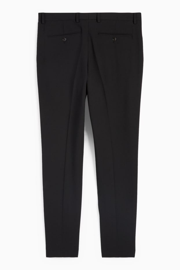 Bărbați - Pantaloni modulari - slim fit - Flex - 4 Way Stretch - LYCRA® - negru