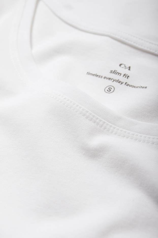 Femei - Multipack 3 buc. - tricou  - alb