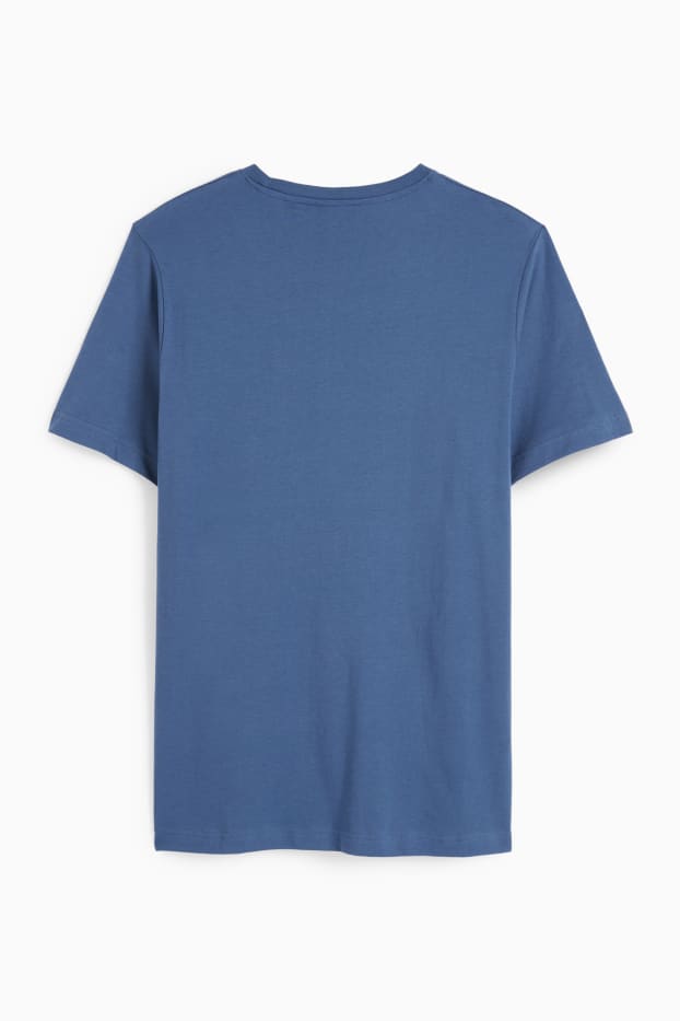 Men - T-shirt - regular fit  - blue