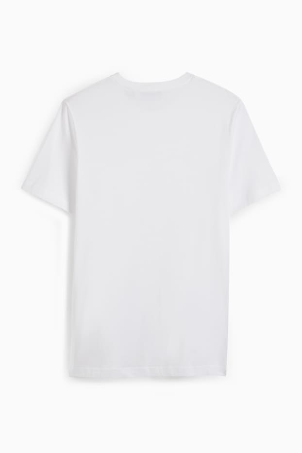 Bărbați - Tricou - regular fit  - alb