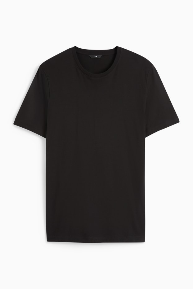 Bărbați - Tricou - regular fit  - negru