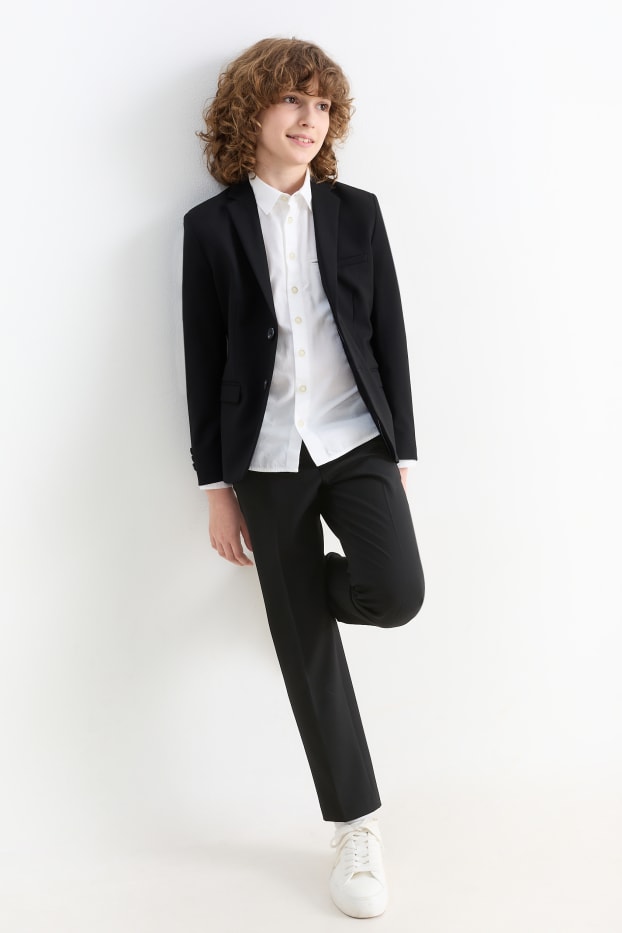 Copii - Băieți - Pantaloni modulari - Stretch - LYCRA® - negru