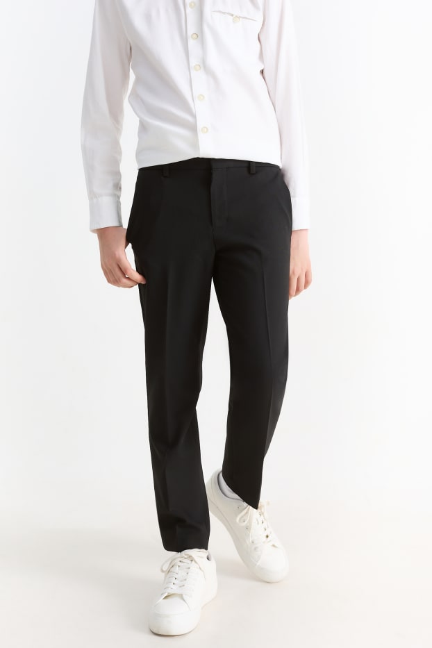 Copii - Băieți - Pantaloni modulari - Stretch - LYCRA® - negru