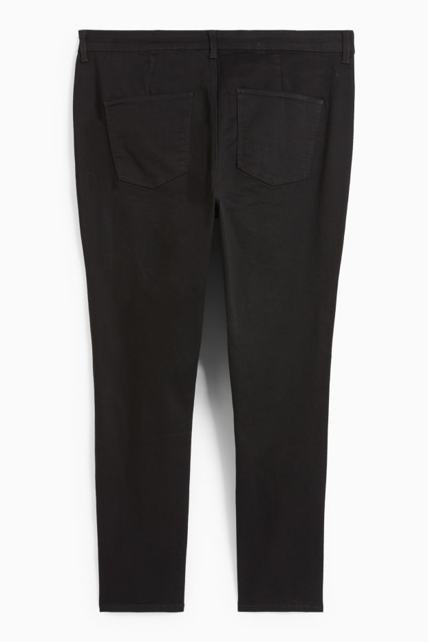 Femei - Jegging jeans - talie înaltă - negru