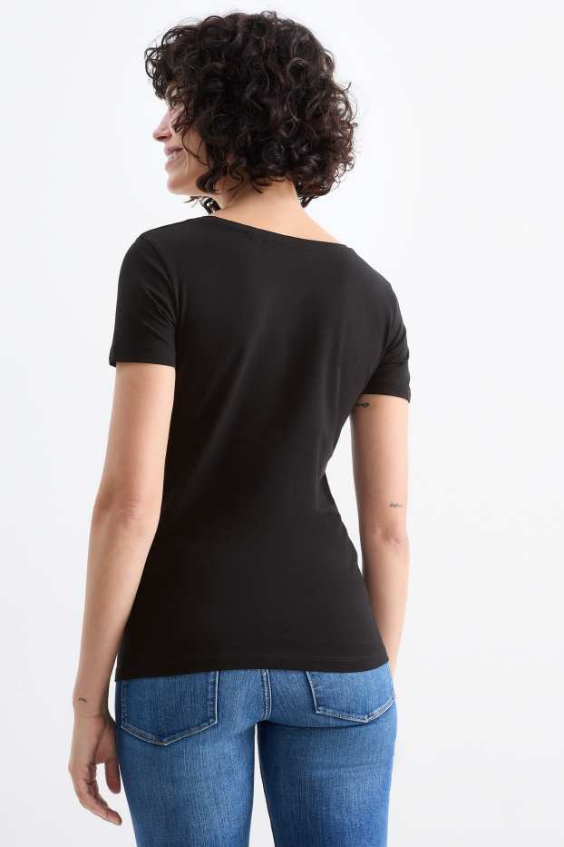 Femei - Multipack 3 buc. - tricou  - negru