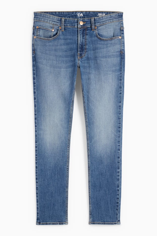 Bărbați - Skinny jeans - LYCRA® - denim-albastru