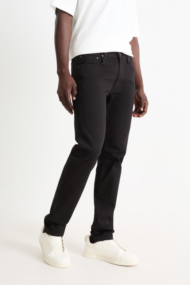 Bărbați - Slim jeans - LYCRA® - negru