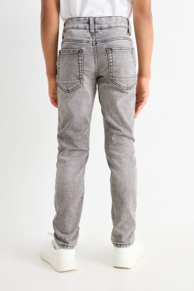 Copii - Băieți - Slim jeans - denim-gri deschis