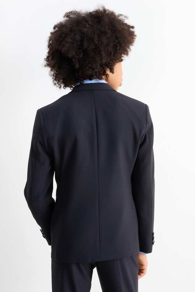 Copii - Băieți - Sacou modular - Stretch - LYCRA® - albastru închis