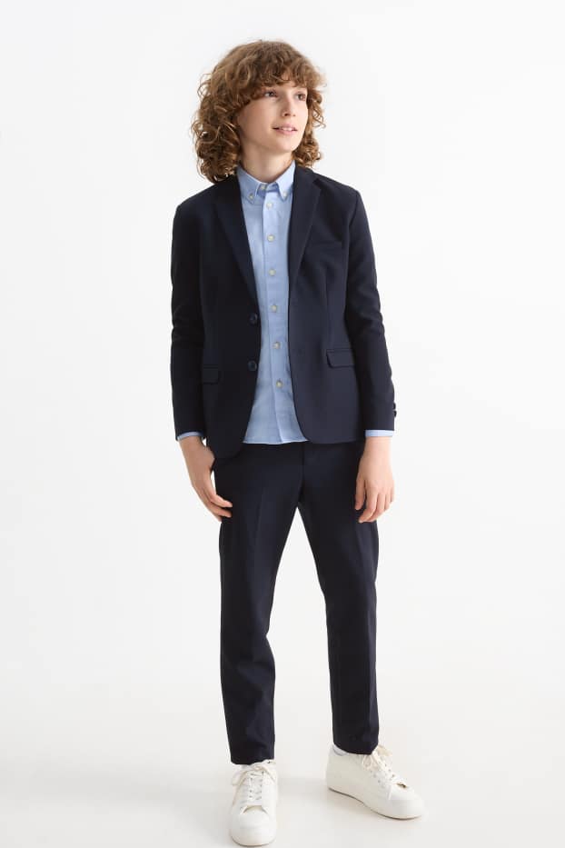 Copii - Băieți - Pantaloni modulari - Stretch - LYCRA® - albastru închis