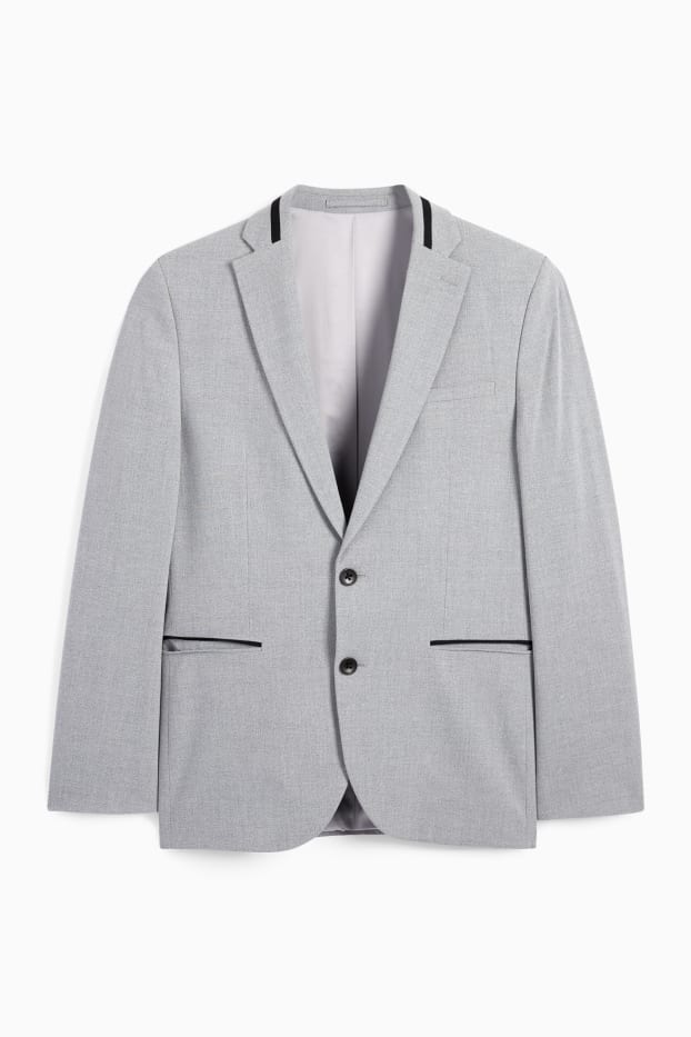 Bărbați - Sacou modular - slim fit - Flex - LYCRA® - gri