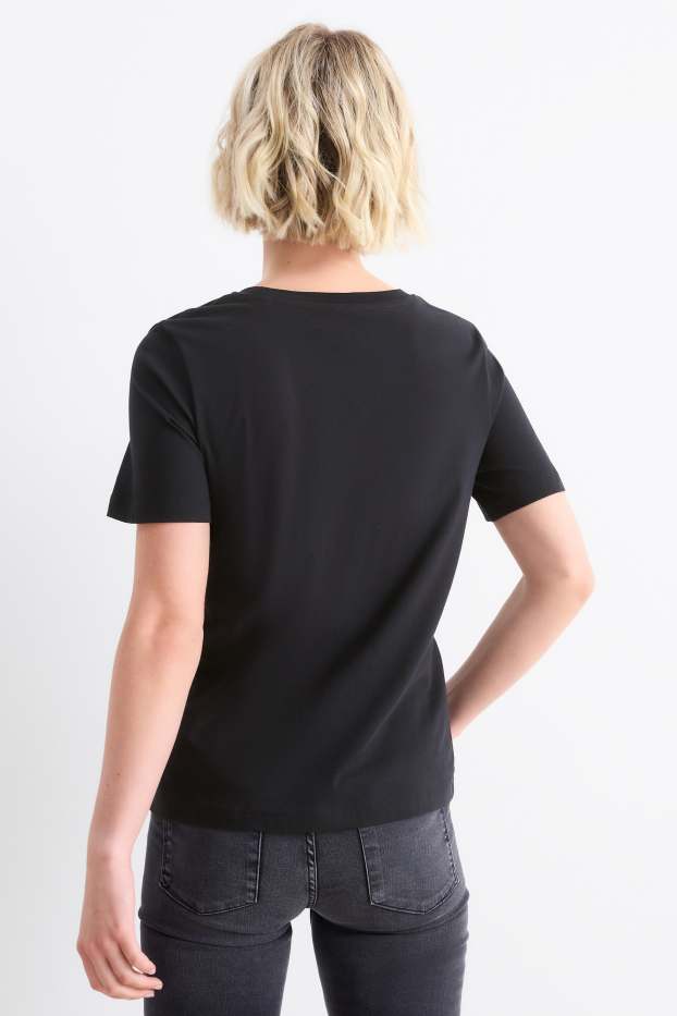 Femei - Tricou - regular fit - negru