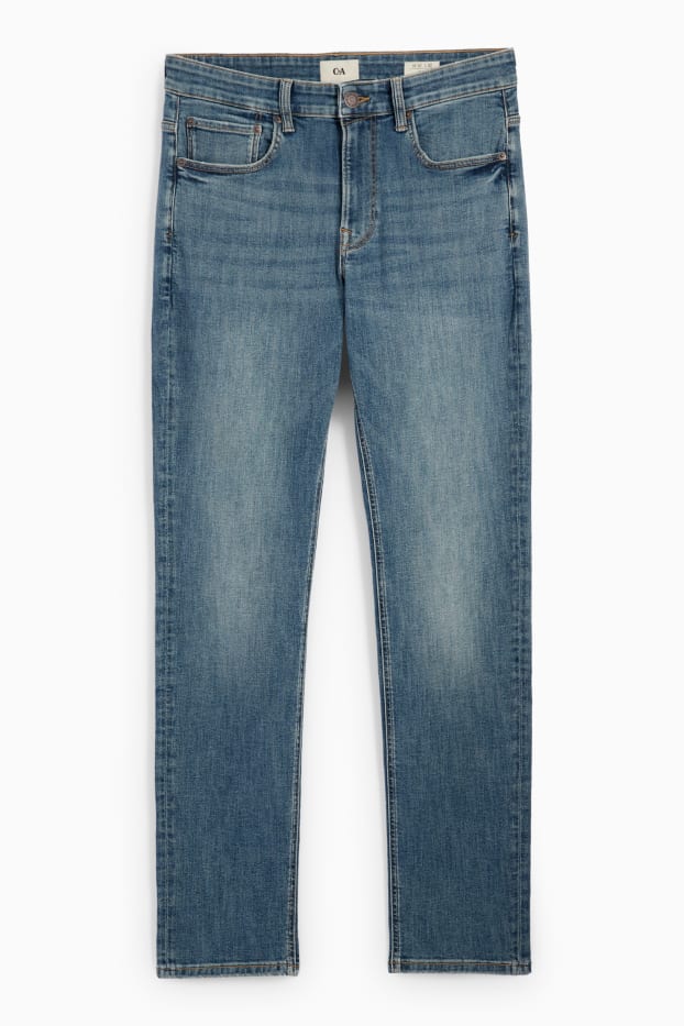 Bărbați - Slim jeans - LYCRA® - denim-albastru