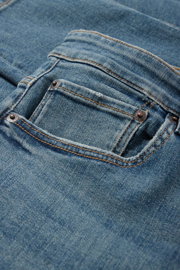 Bărbați - Slim jeans - LYCRA® - denim-albastru