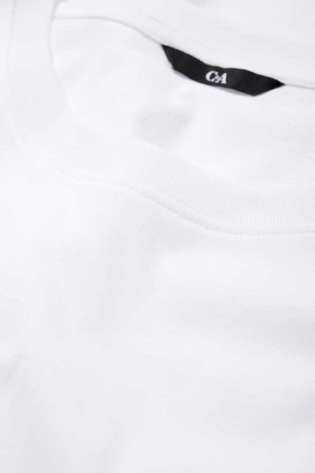 Bărbați - Multipack 5 buc. - tricou - alb