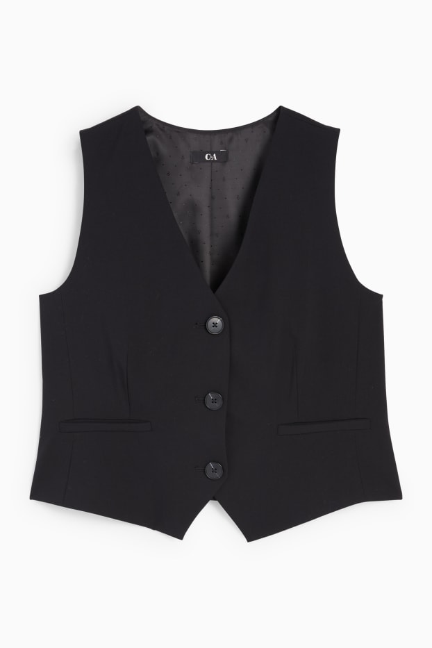 Femei - Vestă office - slim fit - Mix & Match - negru