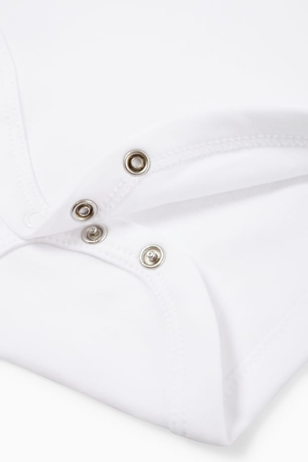 Unisex - Paquet de 5 - bodi per a nadó - blanc