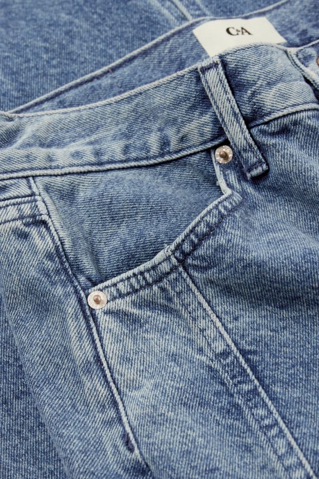 Femei - Fustă de blugi - denim-albastru
