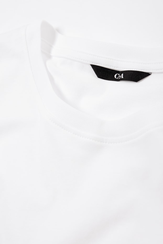 Bărbați - Multipack 3 buc. - tricou - regular fit - alb