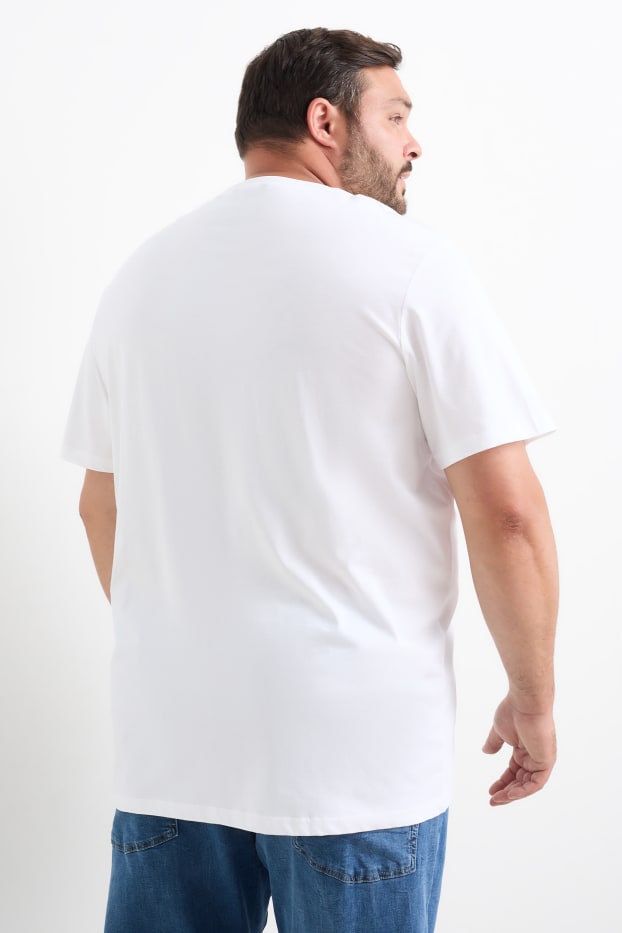Bărbați - Multipack 5 buc. - tricou - alb