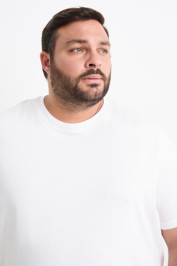 Bărbați - Multipack 5 buc. - tricou - alb