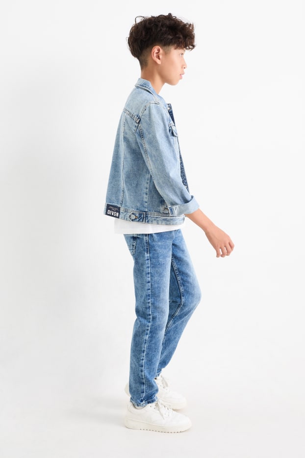 Copii - Băieți - Slim jeans - denim-albastru deschis