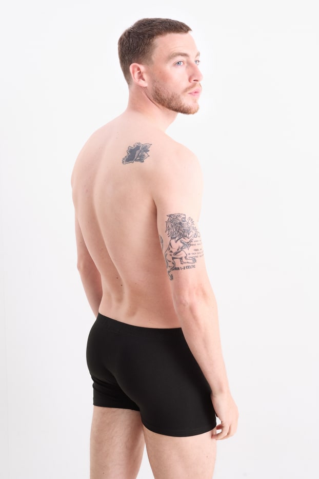 Bărbați - Multipack 5 buc. - chiloți boxer - negru