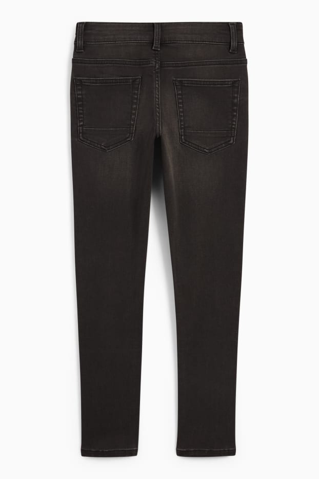 Copii - Băieți - Skinny jeans - denim-gri închis