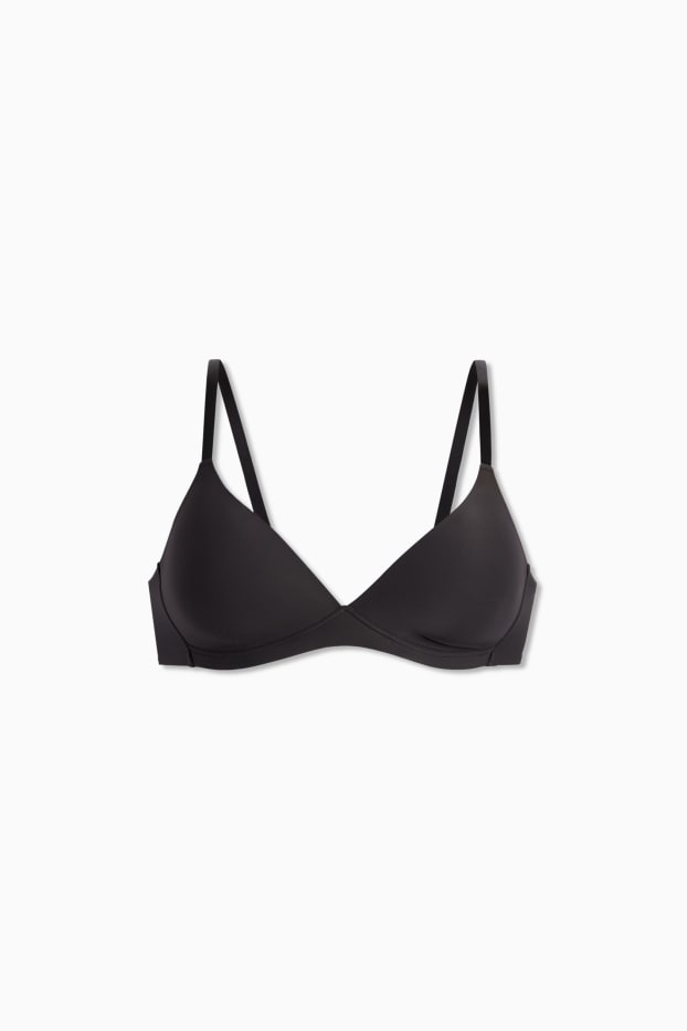 Femei - Sutien fără armătură - vătuit - LYCRA® - negru