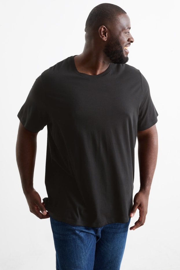 Bărbați - Multipack 5 buc. - tricou - negru