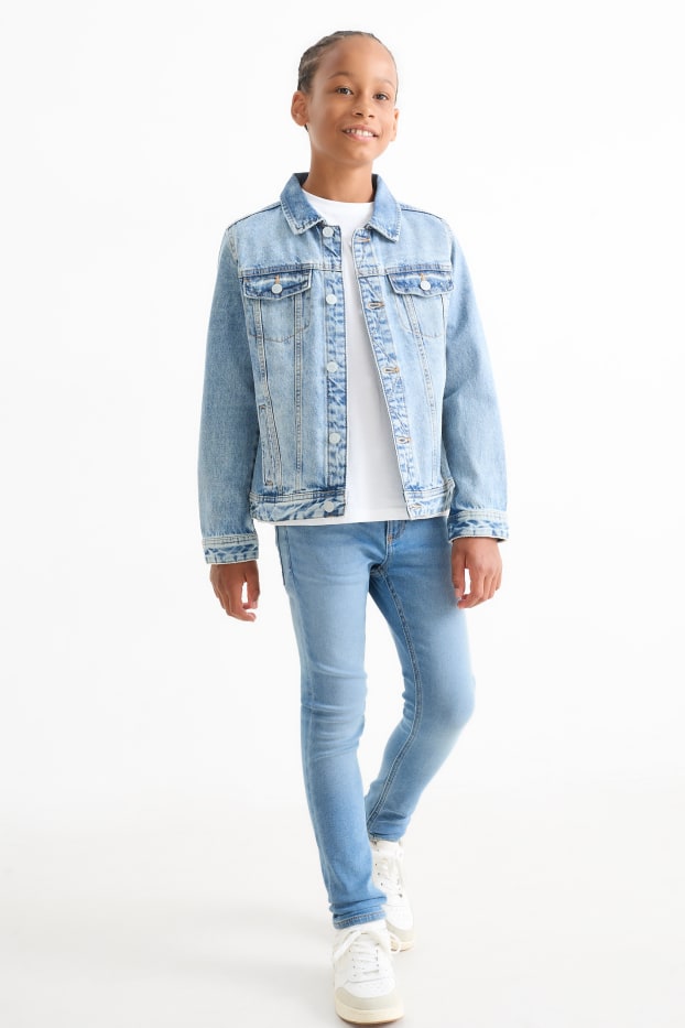 Copii - Băieți - Multipack 2 buc. - skinny jeans - betelie extra-îngustă - denim-albastru
