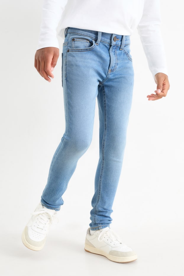 Copii - Băieți - Multipack 2 buc. - skinny jeans - betelie extra-îngustă - denim-albastru
