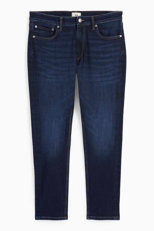 Hommes - Slim tapered jean - jean bleu foncé