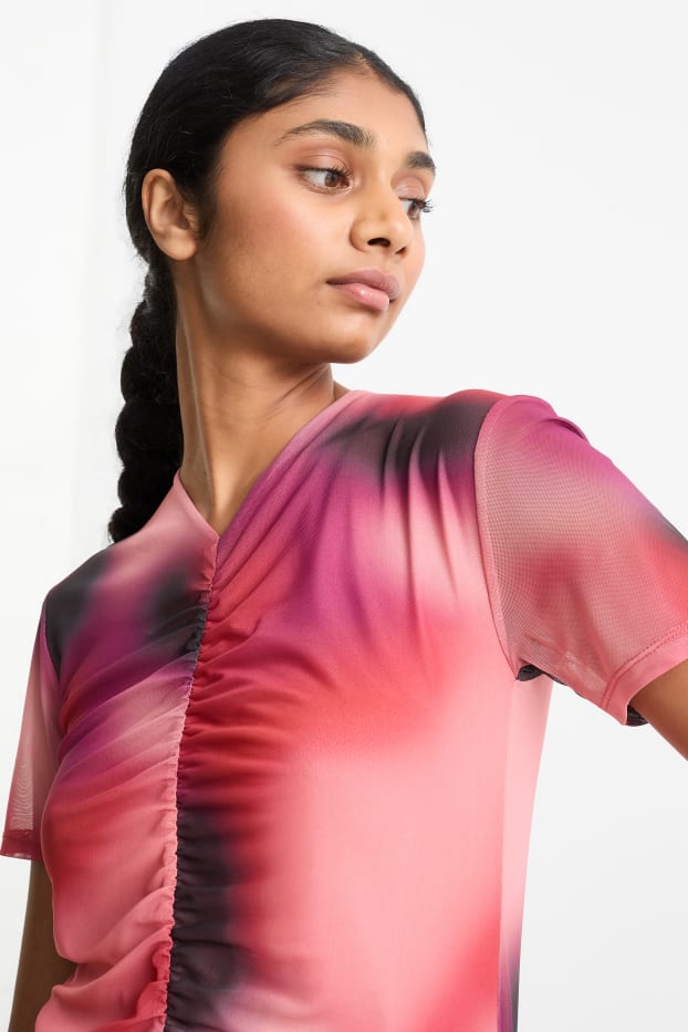Damen - T-Shirt - pink