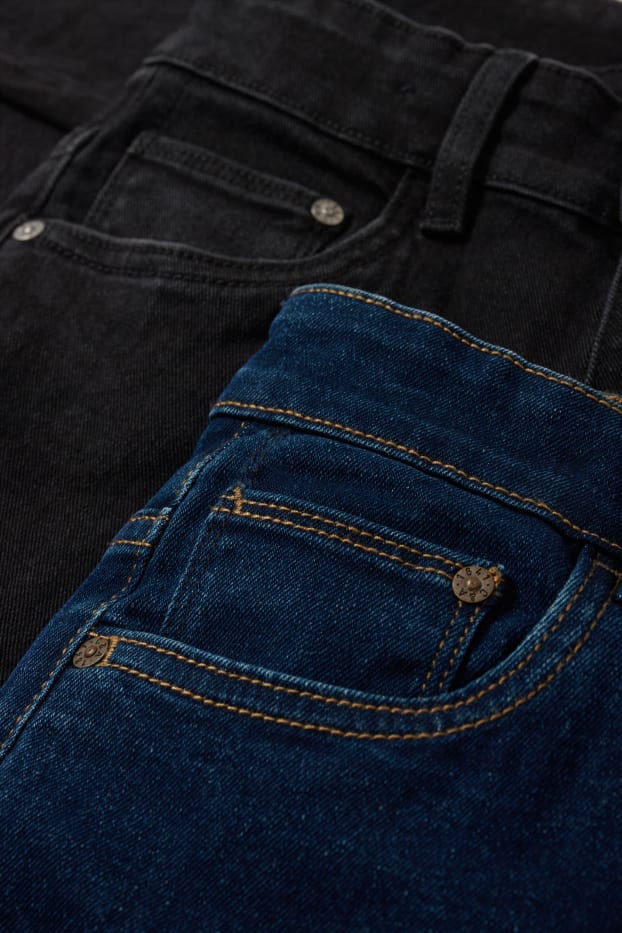 Copii - Băieți - Multipack 2 buc. - skinny jeans - denim-albastru închis