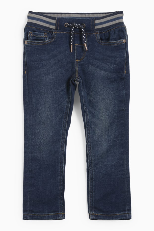 Copii - Băieți - Slim jeans - denim-albastru închis
