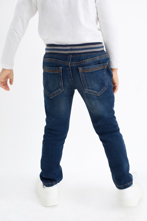 Copii - Băieți - Slim jeans - denim-albastru închis