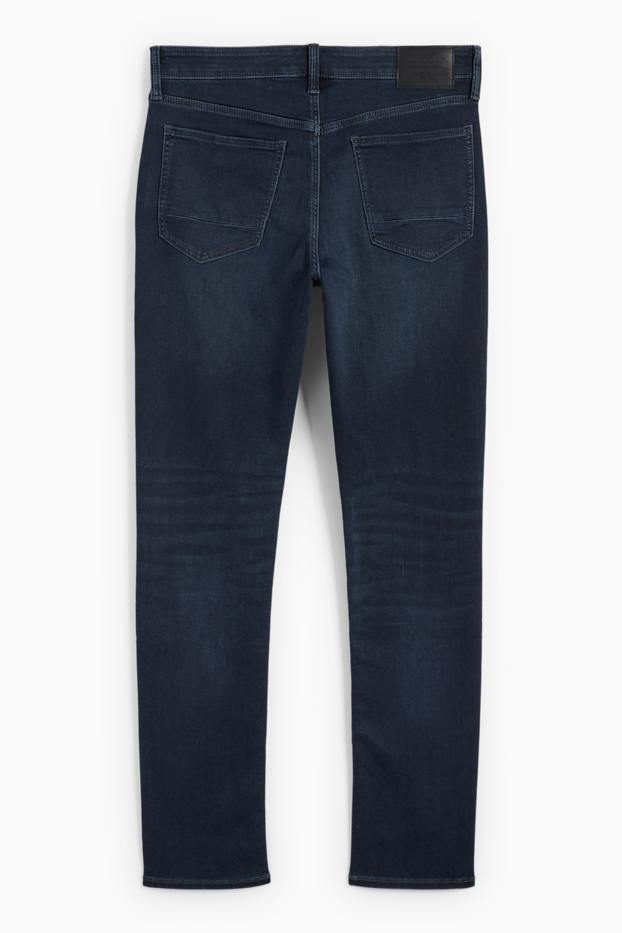 Bărbați - Slim jeans - Flex jog denim - LYCRA® - denim-albastru închis