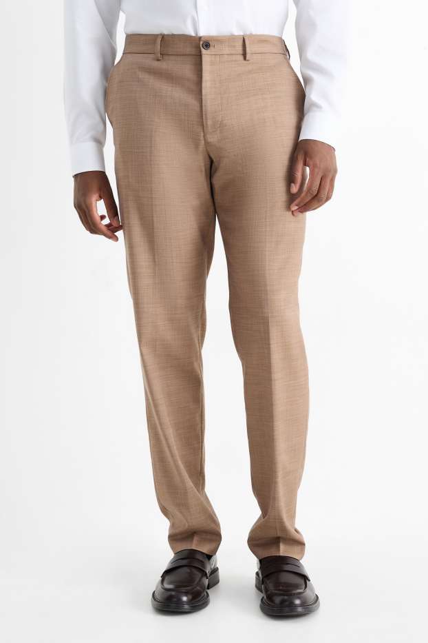 Bărbați - Pantaloni modulari - regular fit - Flex - bej