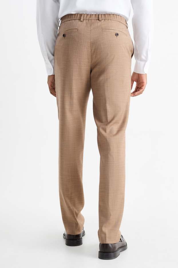 Bărbați - Pantaloni modulari - regular fit - Flex - bej