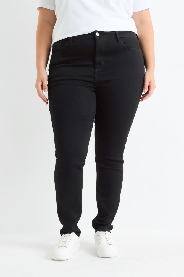 Femei - Multipack 2 buc. - jegging jeans - talie înaltă - denim-albastru închis