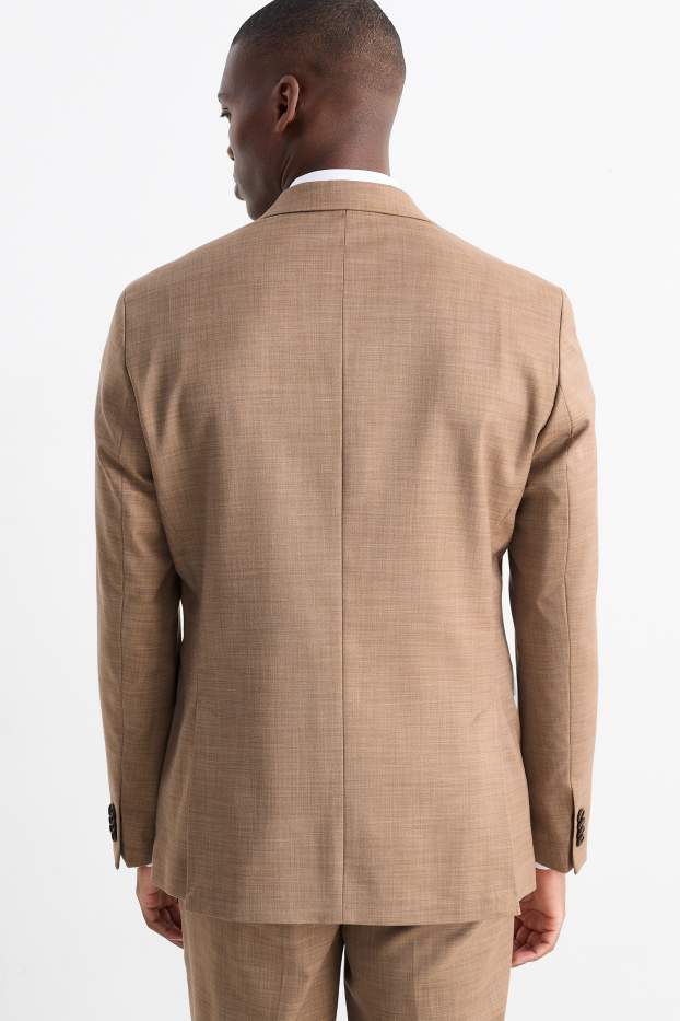 Bărbați - Sacou modular - regular fit - Flex - bej