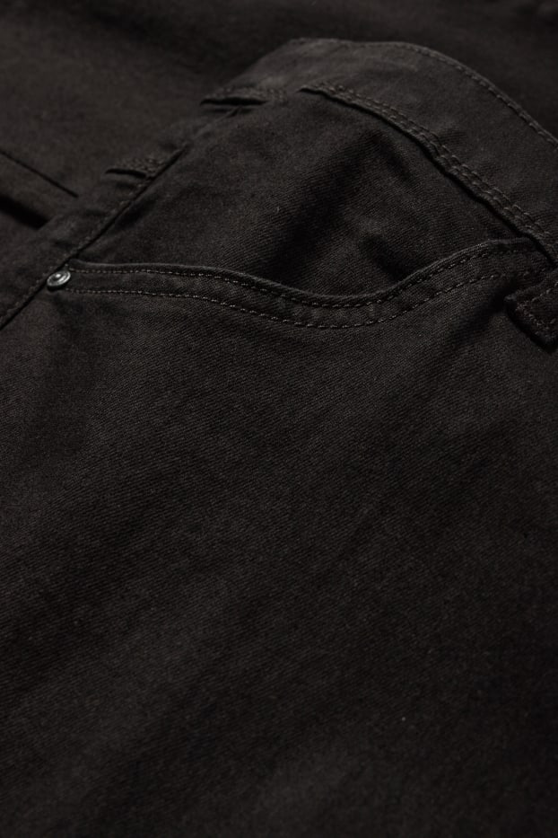 Femei - Slim jeans - talie medie  - negru