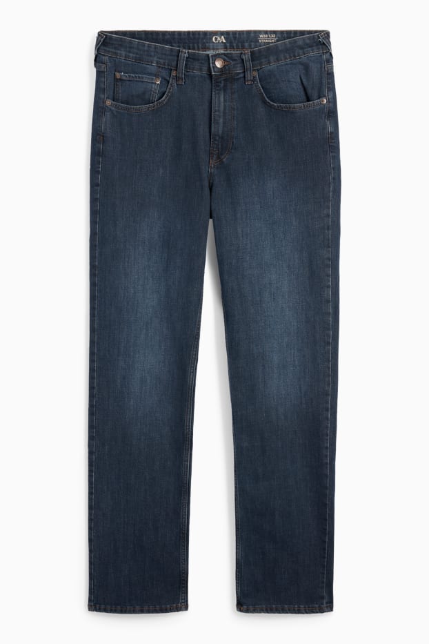 Bărbați - Straight jeans - LYCRA® - denim-albastru închis