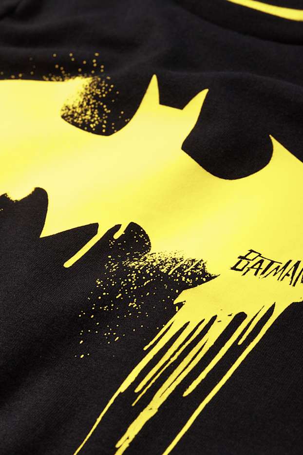 Kinderen: jongens - Batman - set - pyjama en slaapmasker - 3-delig - zwart