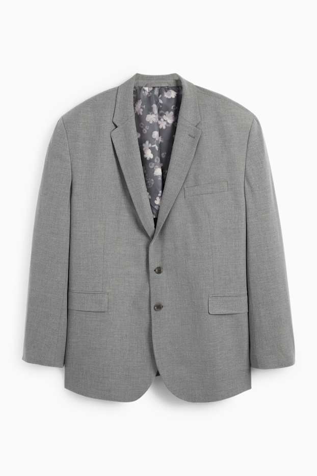 Bărbați - Sacou modular - regular fit - Flex - gri