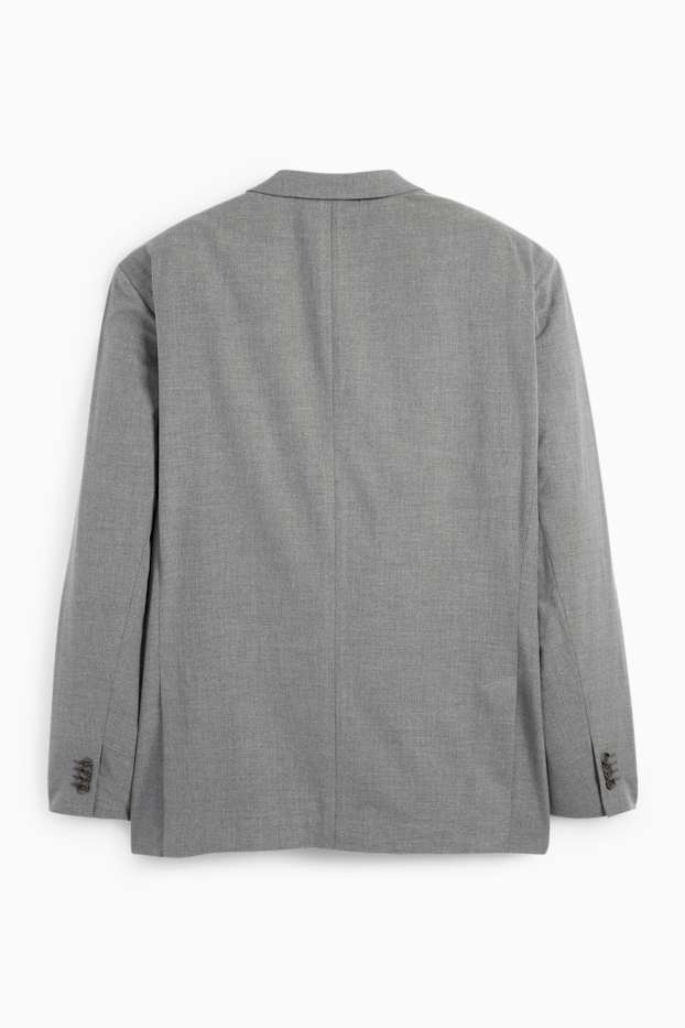 Bărbați - Sacou modular - regular fit - Flex - gri