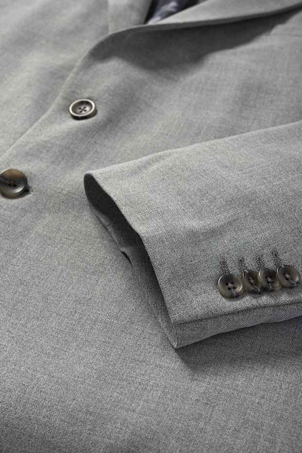 Bărbați - Sacou modular - regular fit - Flex - gri