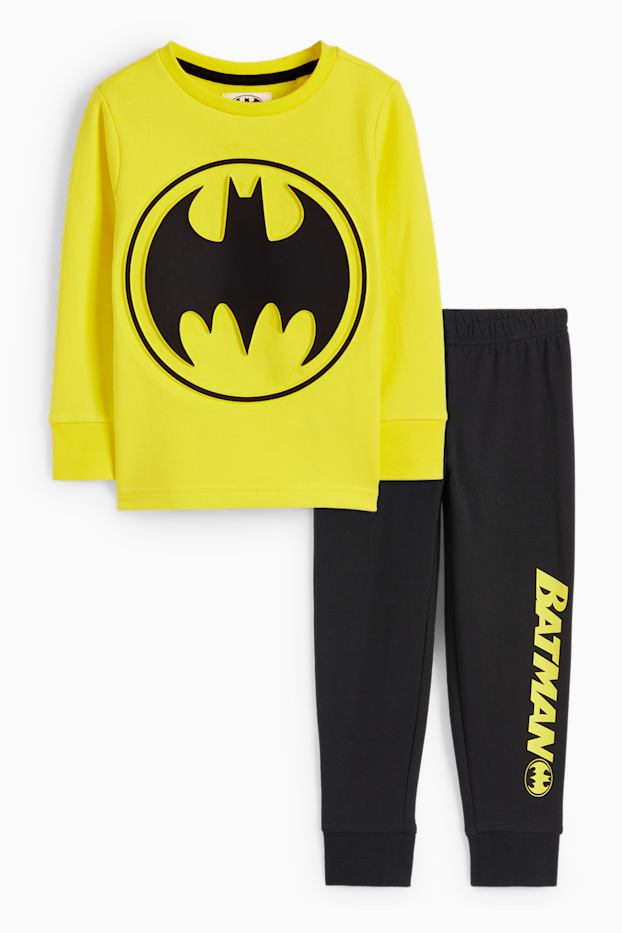 Copii - Băieți - Batman - pijama - 2 piese - galben