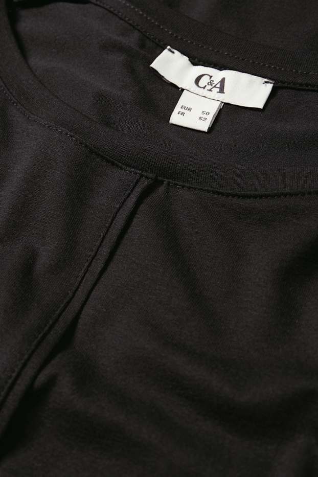 Dona - Samarreta de màniga llarga - negre